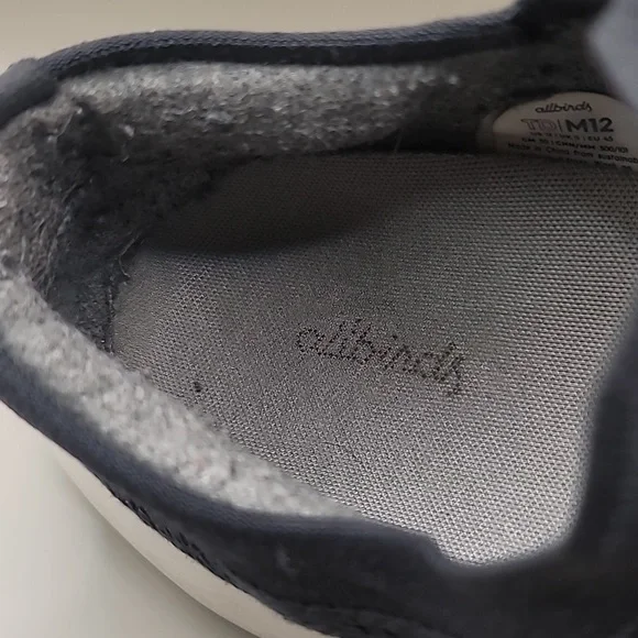 Allbirds Tree Dasher Shoe Men's Sz 12 Black Gray Activewear Sneaker Comfortable - Picture 9 of 10